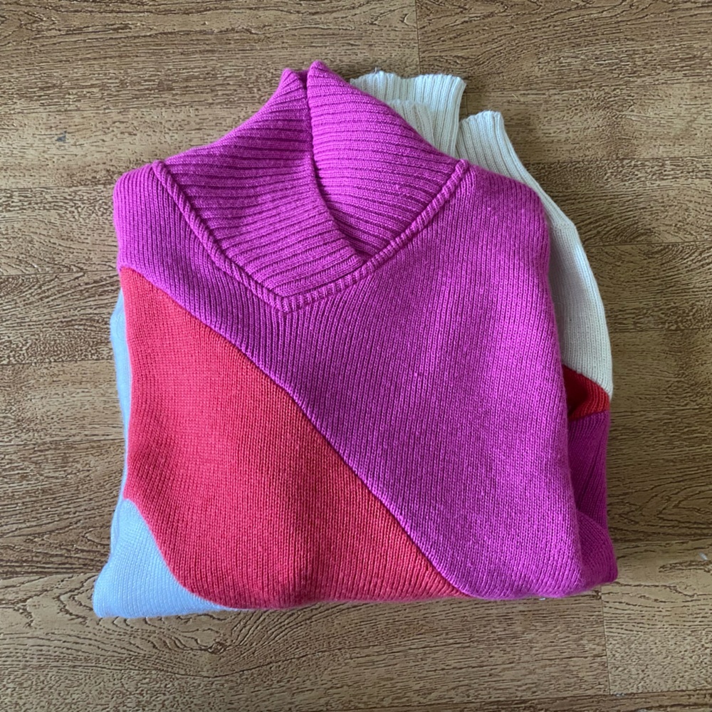 Vintage White Stag Sweater